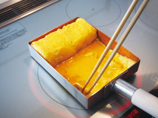 ご家庭にプロ料理人の技を。銅製卵焼きフライパンで叶える“ふわふわの卵焼き”
