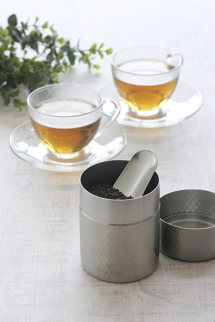 茶考具 茶筒 日本製 燕三条 40620 KOGU