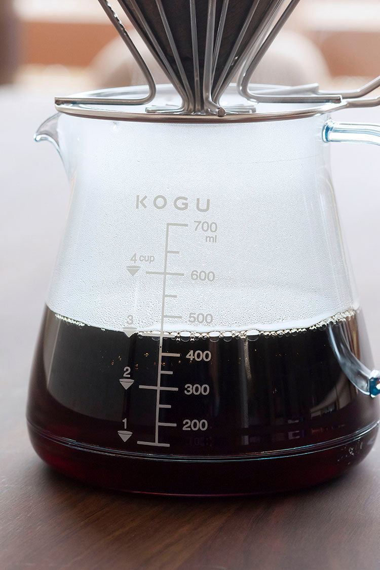 珈琲考具 割れにくいサーバー 700ml 2~4杯用 日本製 燕三条 41289 KOGU