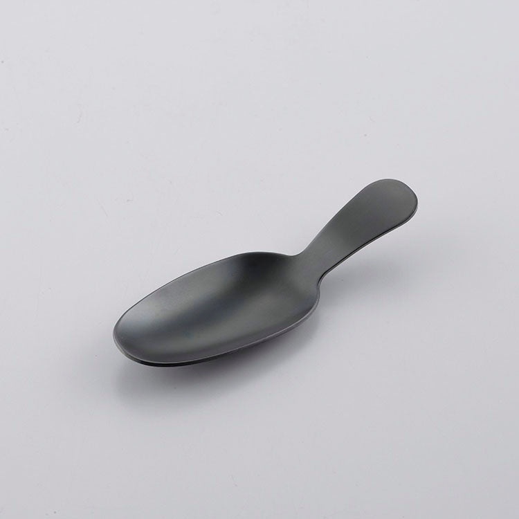 茶考具 黒 茶さじ 日本製 燕三条 41305 KOGU