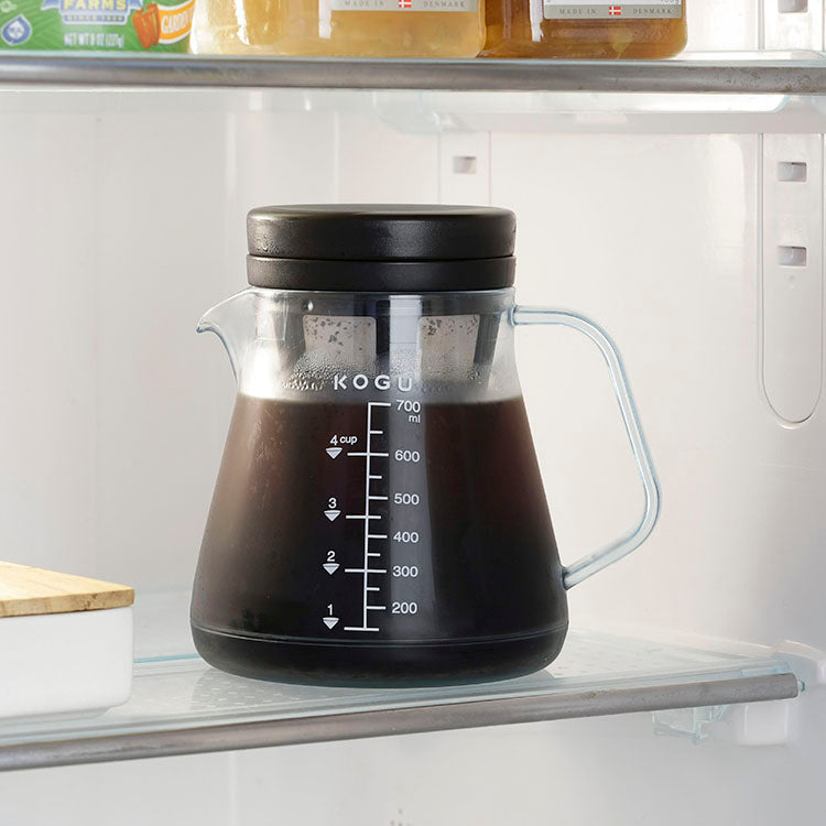 珈琲考具 割れにくいサーバー 700ml 水出しフィルター付き 日本製 燕三条 42922 KOGU