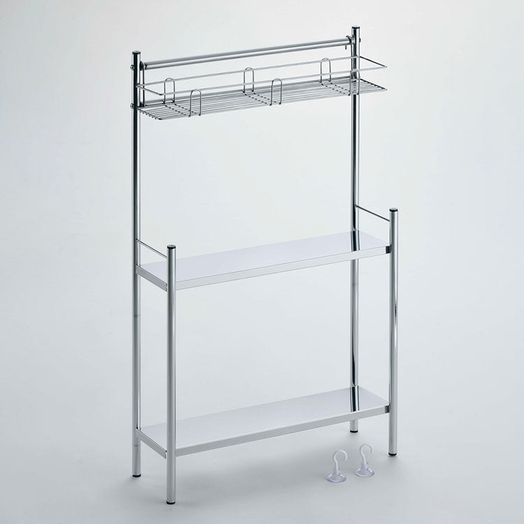 日本製 燕三条 コンロサイドラック W40 コンロ横 すき間収納 隙間収納 棚付き スパイスラック 調味料ラック キッチンラック コンロラック スリム キッチン収納 AK-086(代引不可)