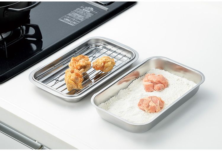 燕三条製 連結バット・浅型バット・アミ付