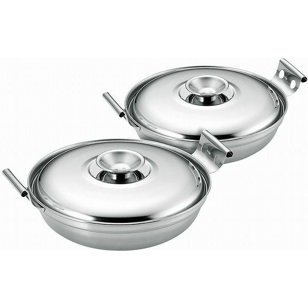 燕三条製 ステンレス寄せ鍋17cm 2個セット IH対応