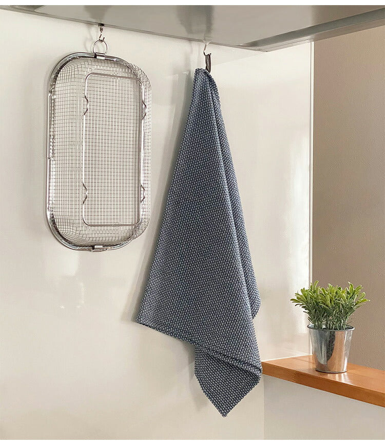 日本製 燕三条 すっきり暮らす水切りかご 2点セット 浅深セット 吸水マットに合わせて使える 食洗機対応 ステンレス 水切りカゴ バスケット コンパクト 頑丈 ステンレス(代引不可)