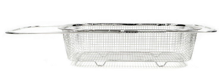 日本製 燕三条 シンクに渡せる 水切りかご すっきり暮らす水切りかご シンク渡し 食洗機対応 ステンレス 水切りカゴ バスケット コンパクト 頑丈(代引不可)