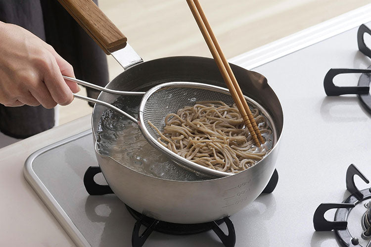 家事問屋 オーバルすくいザル 日本製 燕三条 36432