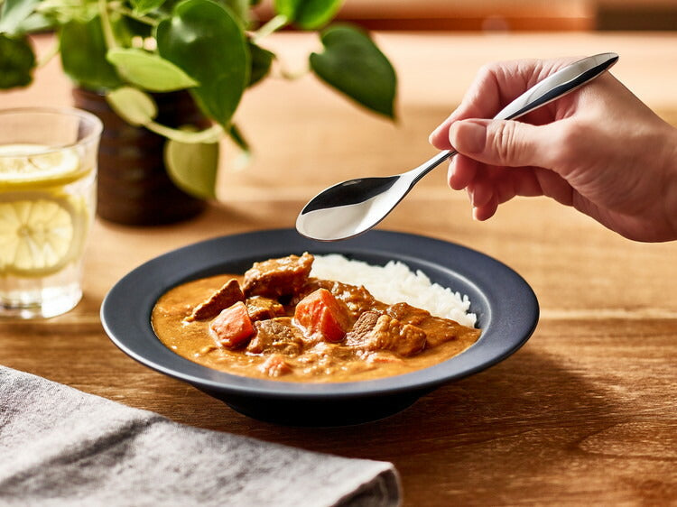 日本製 燕三条 ミディアムスプーン 3本セット 食洗機対応 ステンレス TSUBAME カトラリー セット 3本組 スプーン カレースプーン デザートスプーン(代引不可)