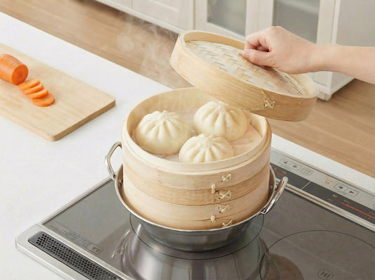 せいろのカビ対策に！「炭化竹せいろ」で始める、ふっくらヘルシーな蒸し料理生活