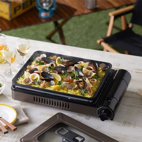 イワタニ カセットガスホットプレート 「焼き上手さんβ」 CB-GHP-B カセットコンロ ホットプレート ガスコンロ アウトドア キャンプ 防災用品 Iwatani 岩谷