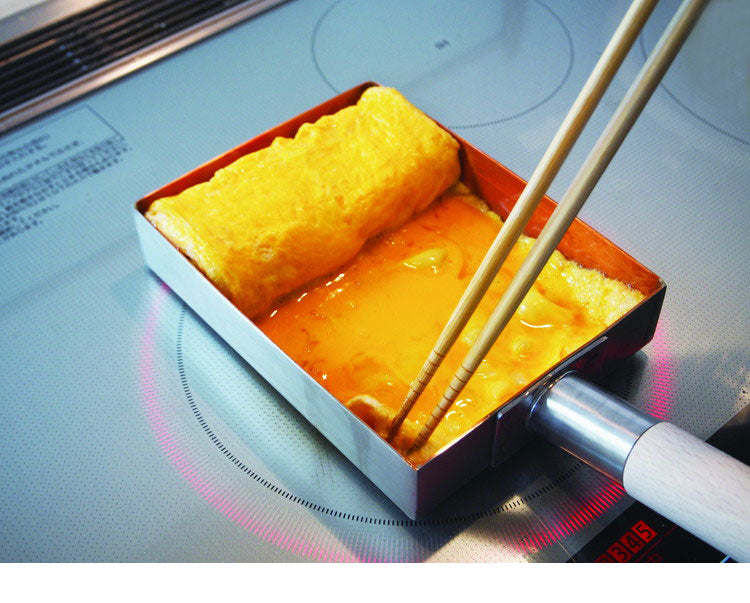 日本製 燕三条 銅クラッド玉子焼き器 フジノス 銅の卵焼き器 IH