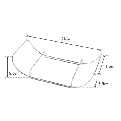 日本製 燕三条 蒸しザルセット 2段 お皿のざる&専用スタンドセット 19cm 22cm 食洗機対応 ステンレス製 蒸しカゴ 蒸しかご 蒸し皿 蒸し器 せいろ 蒸篭 スチーマー ザル ざる フライパン用 逸品物創