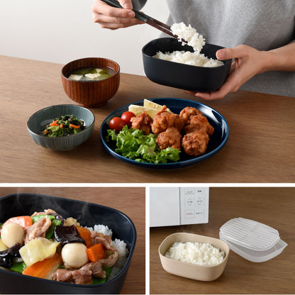 【6個セット】冷凍・レンジ・食洗機OK 冷凍ごはん容器 ごはんがう米わん おひつ 一合分 ごはん保存容器 冷凍ご飯容器 お米保存容器 冷凍ごはん お弁当 食洗機対応 電子レンジ対応 お米 解凍 日本製 燕三条