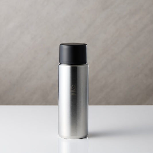 燕三条で作る真空マグボトル 360ml ステンレス 保冷 保温 真空断熱 二層構造 ストレート 日本製 燕三条 水筒 【Made in TSUBAME】スリム シンプル シルバー ボトル おしゃれ