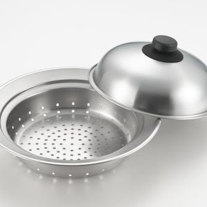 ヨシカワ 日本製 お鍋にのせて使う蒸しプレート 20-22cm SJ2631 美味彩菜