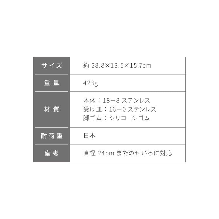 【せいろが干せる】 ヨシカワ 日本製 燕三条 飾れるせいろスタンド 受け皿付き ボトルスタンド 水切りラック ラック せいろ干し ボトル キャップ フタ せいろ 多機能ラック 乾燥 収納 Yoshikawa
