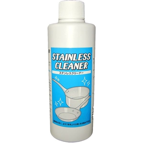 【頑固な焦げ付きに!】お手入れ用 ステンレスクリーナー 1本 110g ステンレス製のフライパン・鍋専用 研磨剤 焦げ落とし STAINLESS CLEANER キッチン用品 調理器具 ステンレス(代引不可)