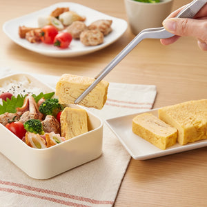 日本製 燕三条 シェフトング ラージ 盛り付け調理用 ステンレス製 ピンセット 和食 デザート 中華料理 華を添えるトング 盛り付け 取り分け トング ゆびさき 指先 フィット kan カンダ(代引不可)【メール便配送】