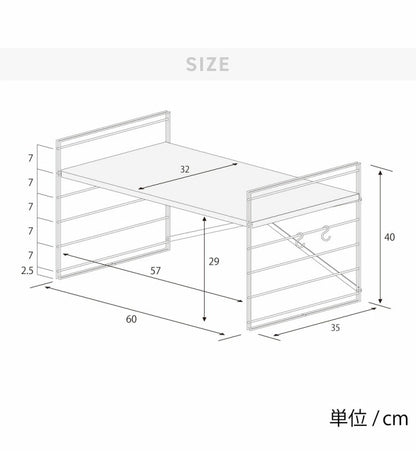 日本製 燕三条 トースターラック ダブルワイヤー 幅60cm 奥行35cm 高さ40cm 頑丈 ステンレス棚 ラック 棚 キッチン収納 カウンター上収納 キッチンラック シルバー ステンレス おしゃれ(代引不可)