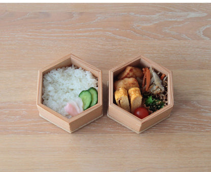 ASAKURA てのひらおひつ 2段 二段 おひつ 日本製 保存容器 お弁当 ランチボックス 杉 桐 木製 お手入れ簡単 洗剤使用可 コンパクト スタッキング 手作り 丈夫 美しい 朝倉家具 1個 ASAKURAの雑貨(代引不可)
