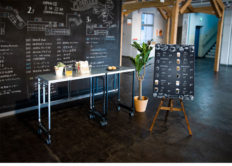 日本製 燕三条 伸縮キッチンサイドカウンター 作業台ワゴン 幅55~90cm 伸縮式 キッチンカウンター キッチンワゴン ガルバリウム鋼板使用 伸縮 伸縮式 作業台 ワゴン ゴミ箱ラック ごみ箱ラック(代引不可)