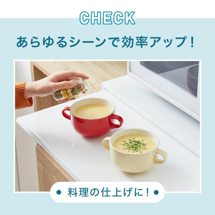 日本製 燕三条 キッチン家電下 スライドテーブル 幅45cm 家電下 スライドテーブル 炊飯器 電子レンジ 下 後付け 家電下テーブル 収納 レンジラック トースター台 レンジ台 カウンター 完成品(代引不可)