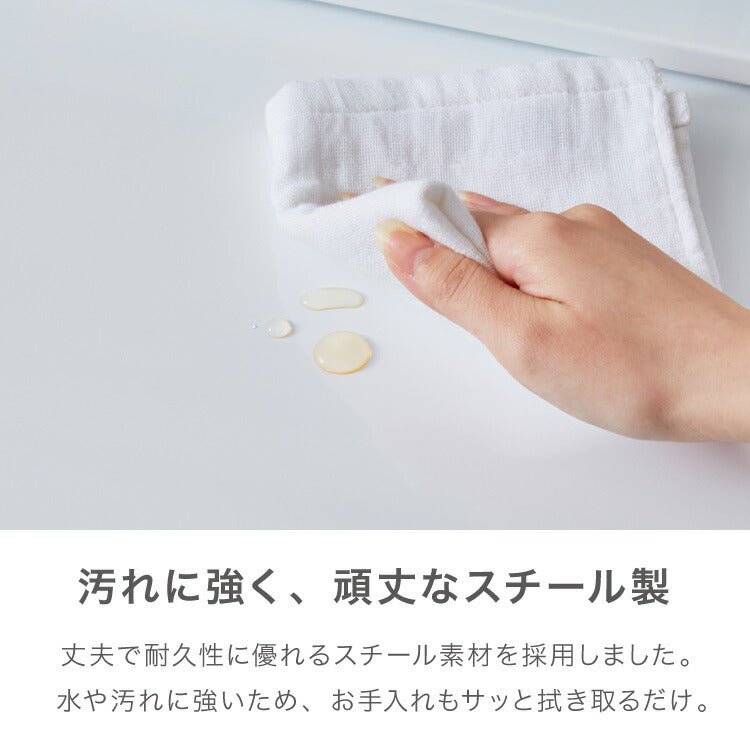 日本製 燕三条 収納付き キッチン家電下 スライドテーブル 幅55cm 2way 家電下 スライドテーブル 炊飯器 電子レンジ 下 引出し 引き出し 収納 レンジラック トースター台 レンジ台 完成品(代引不可)