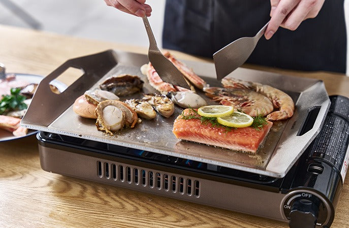 Iwatani イワタニ ホームシェフプレート CB-A-HCP （カセットガスホットプレート 焼き上手さんa/β/βプラス 専用）